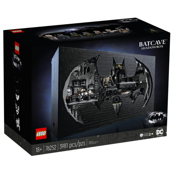 コレクション bd ▻ New in LEGO DC 2023: the 76252 Batcave Shadow Box set is online